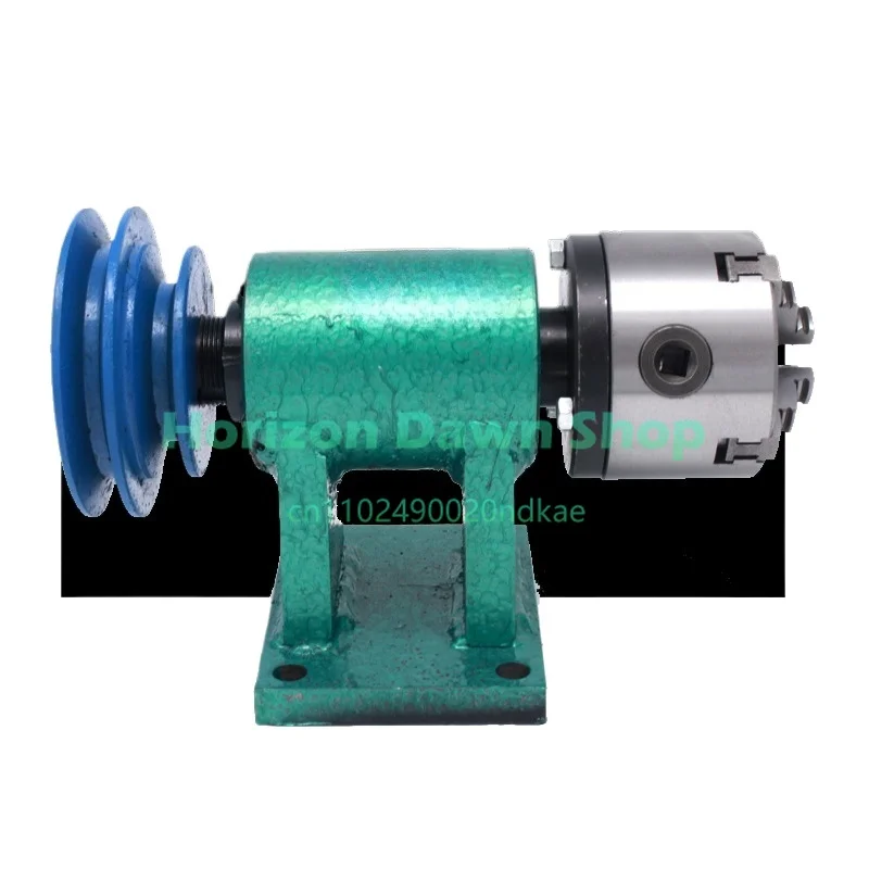 Homemade Lathe Spindle Woodworking DIY Metal Assembly Bead Machine Three-claw Four-claw Self-centering Chuck Modification Set