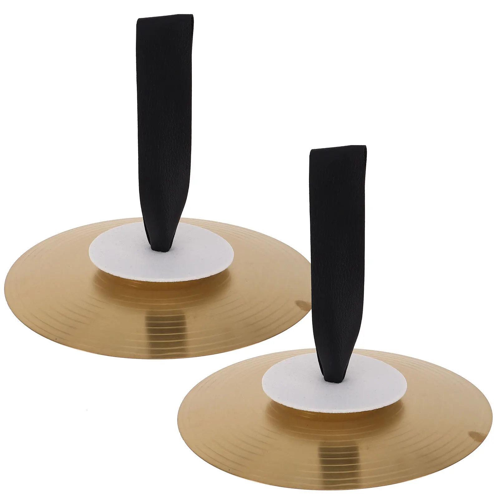 

1 Pair Mini Metal Hand Cymbals For Kids Small Percussion Instruments School Band Performance Party Prop Portable Childrens