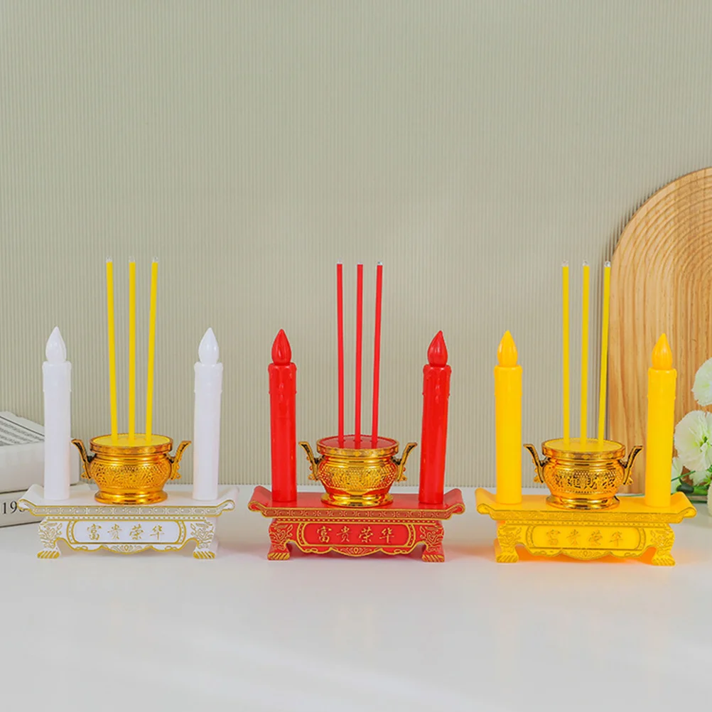 

LED Light Censer Flameless Decorative Operated Lights for Wedding Party Garden Patio Home Decor