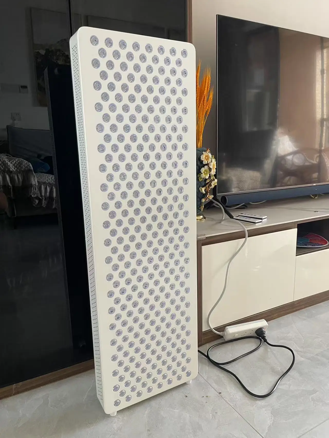 Custom Logo Home Use LED Full Body Red Near Infrared Light Therapy Lamp 7 Wavelengths 660nm 850nm Panel Machine