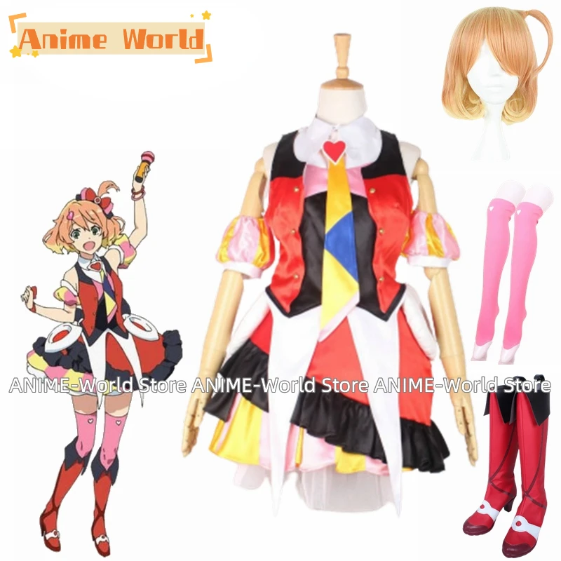 《Custom Made》Macross Delta Freyja Wion Cosplay Costume Dress Halloween Carnival Outfit Shoes Wig