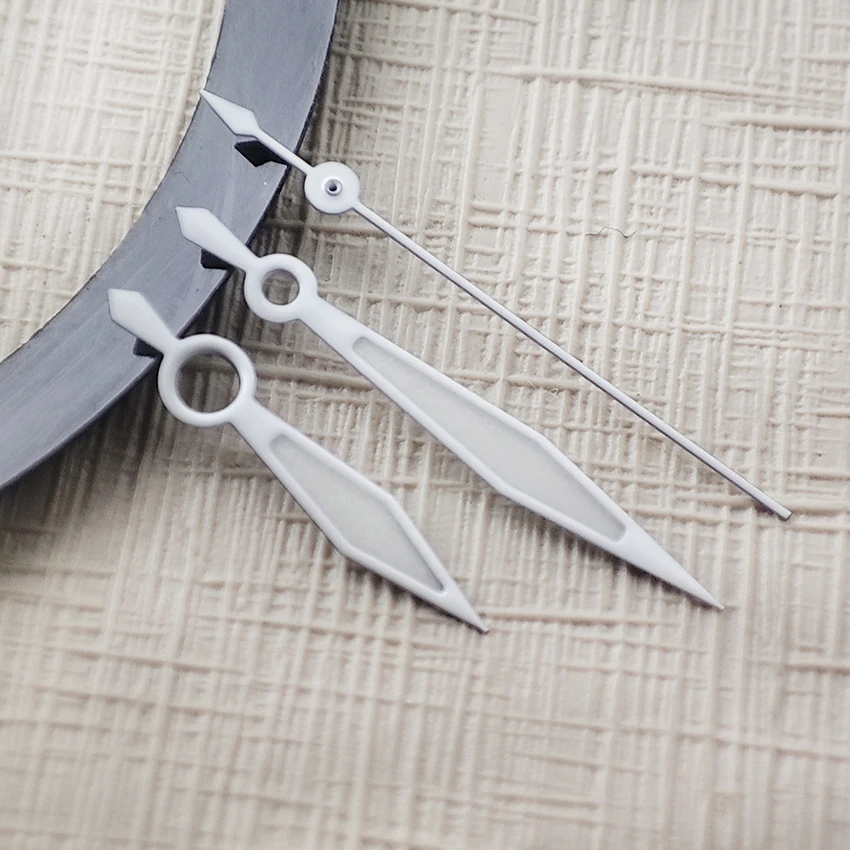 Aiguille lumineuse adaptée aux mouvements, aiguilles NH35, blanc, bleu, rouge, noir, vert, accessoires de montre, NH35, NH36, NH38, 4R, 7S