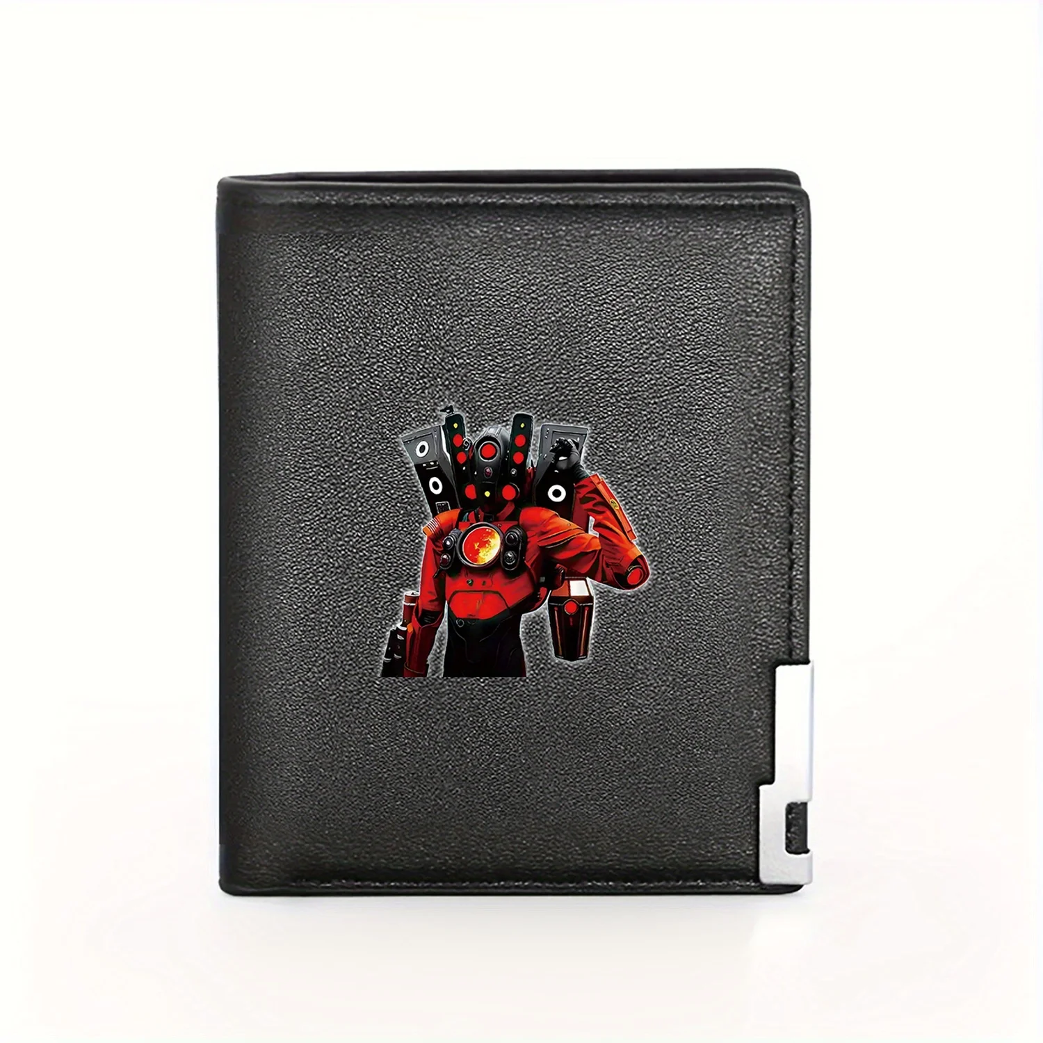 Cyberpunk Robot Warrior Graphic Design Business Mens Wallet Casual Elegant Simple Practical Quality Stylish Printing Creative Ch