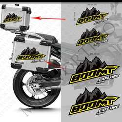 2022 2023 2024 Aluminium Decals For CFMOTO CM MOTO 800MT 800 MT Touring Explore Edition Trunk Luggage Panniers Cases Stickers