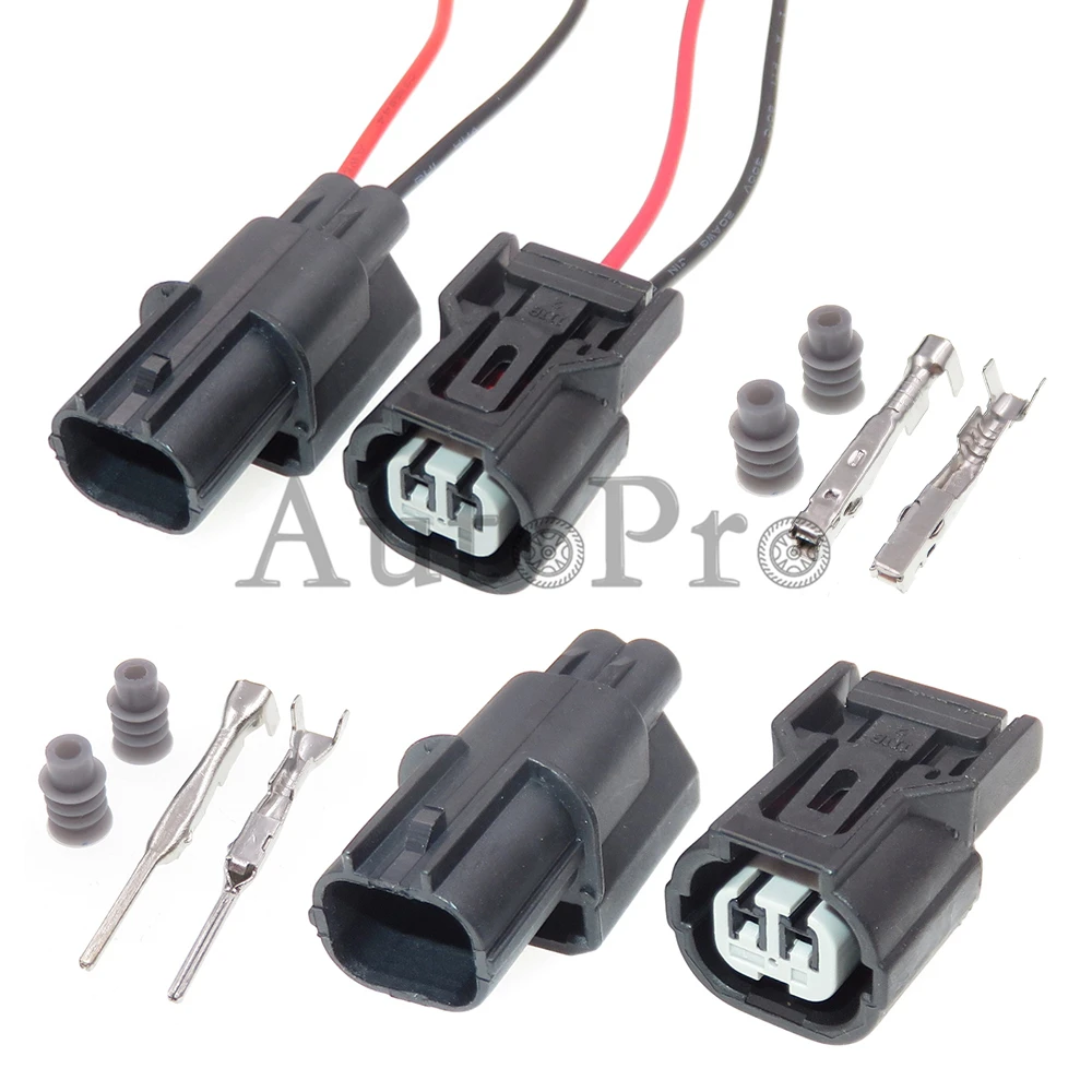 1 Set 2 Hole 6189-0890 AC Assembly Auto Wire Cable Socket Car Pressure Sensor/Turn Signal Headlight Wiring Connector 6188-0589