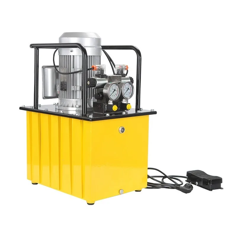 Hydraulic pump, ultra-high pressure electric pump, solenoid valve with foot pedal
