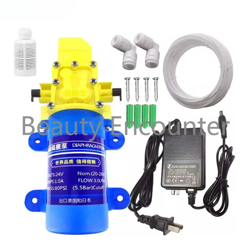 24V DC Water Purifier Self-priming Pump Booster Pump Bottled Water Pump 30W/40W