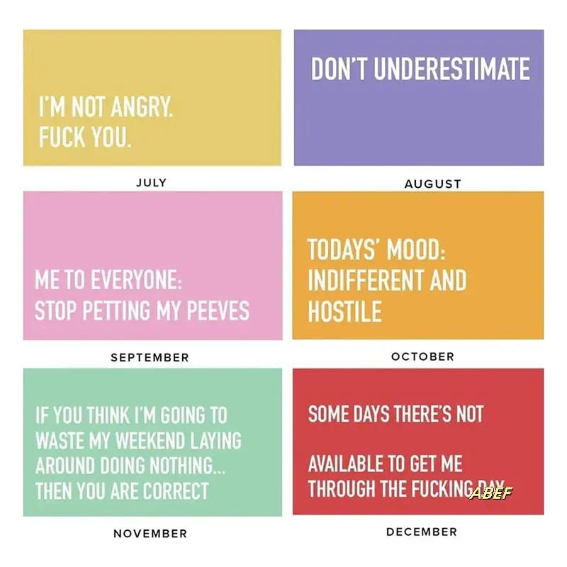 3 шт. взрослый жесткий календарь на 2024 год, ежемесячный вдохновляющий настенный календарь на 2024 год для взрослых, планировщики для офисного календаря, прочный