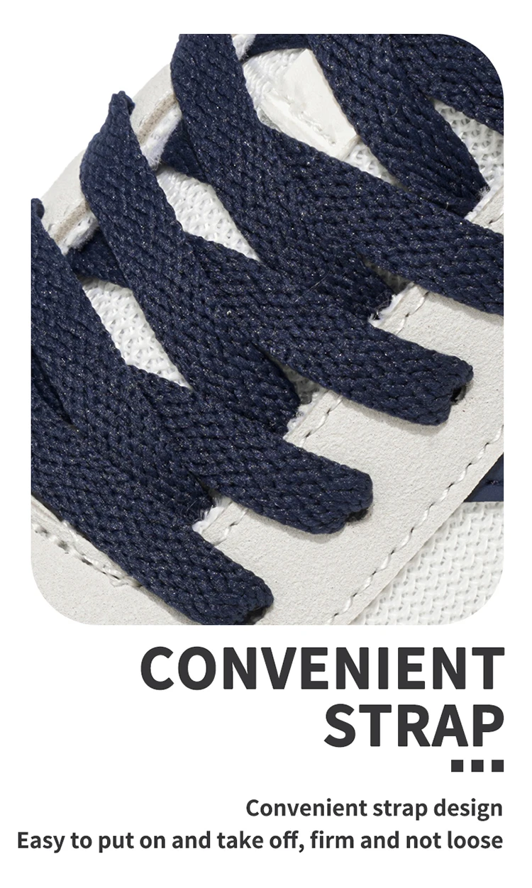 Modische, bequeme, vielseitige, gestreifte Freizeitsneaker für Herren mit Schnürung, atmungsaktiv und komfortabel, mit weichen, leichten Sohlen, geeignet für Sport und Freizeit. – Detail 9