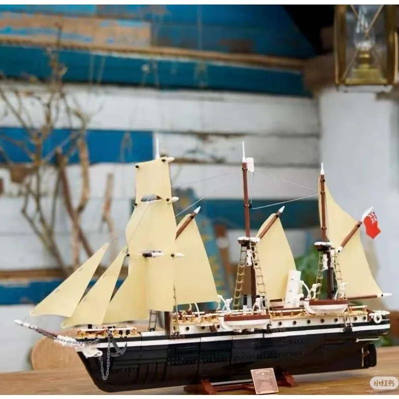

2026 New 10335 The Endurance Explorer Ship Moc Building Blocks Diy Assemble City Bricks Toys Birthday Gift for Children Kids