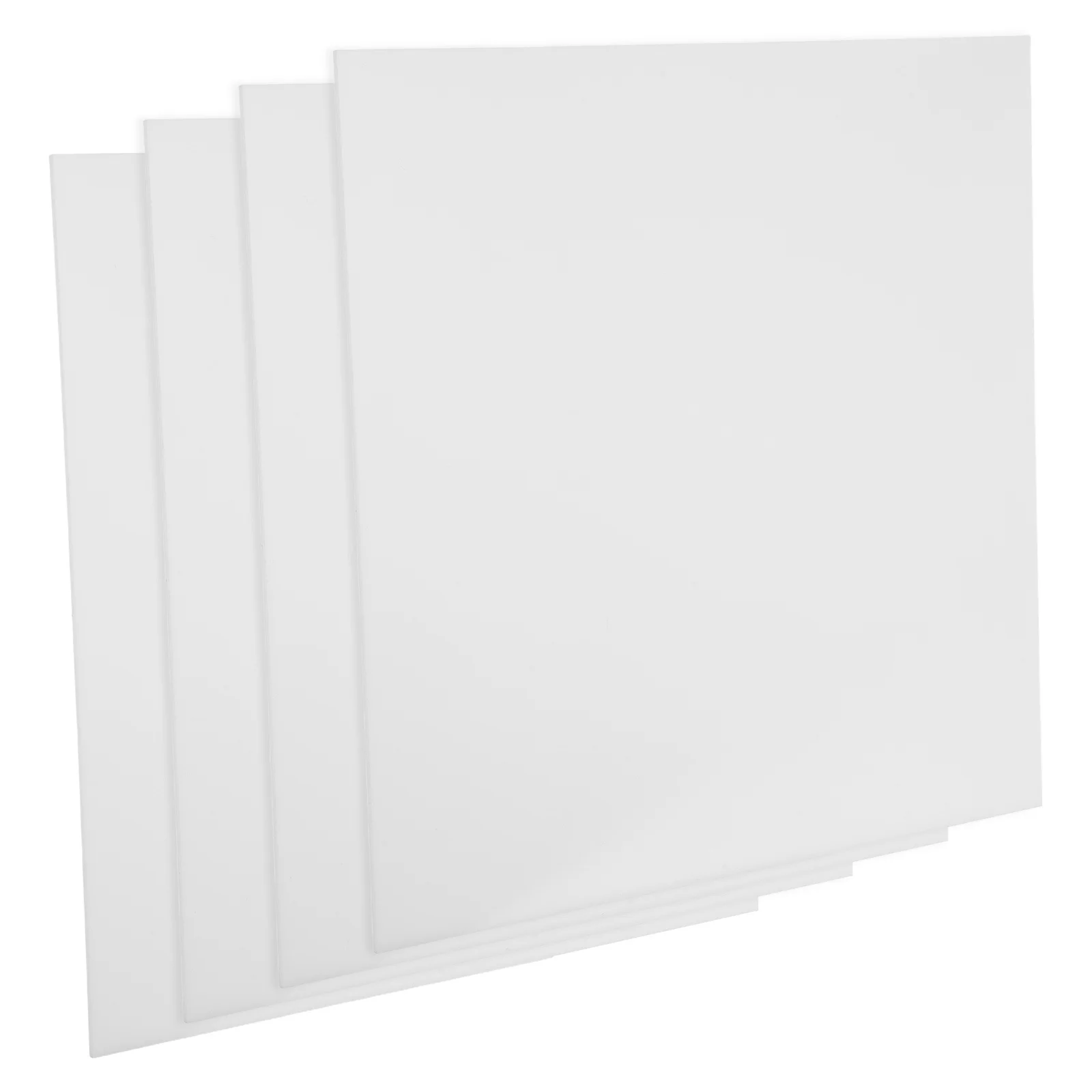 4Pcs Light Diffuser Panel for Ceiling Lights 11.8inch White Acrylic LED Cover Easy Installation Uniform Brightness Plastic Light