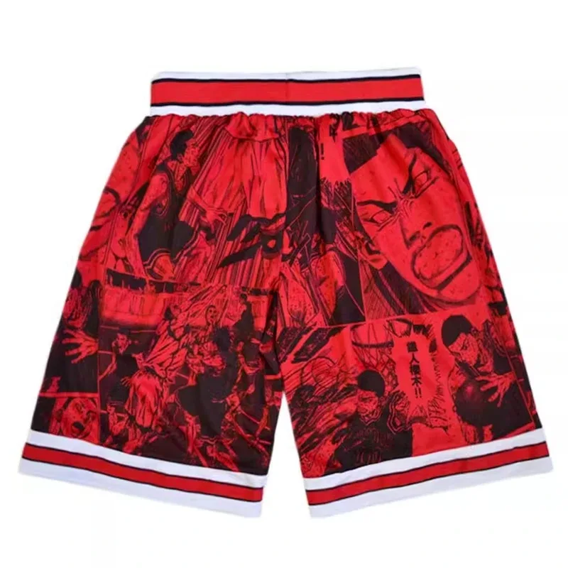 شوهوكو جيرسي مجموعات أنيمي مدرسة كرة السلة فريق رقم 10 ساكوراجي الكرتون جيرسي مجموعة سلام دنك تأثيري حلي ملابس رياضية موحدة