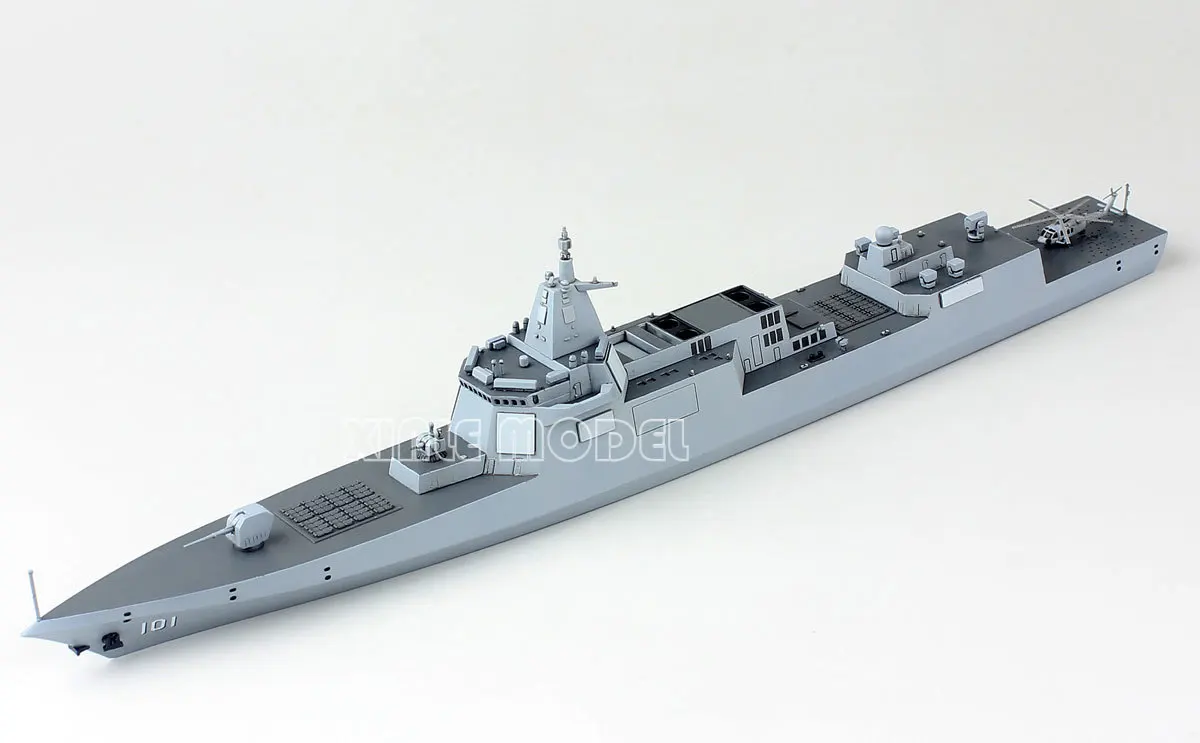 Dream Model Kit modello di nave assemblato in plastica DM70012 Marina cinese DDG Tipo 055 (1/700)