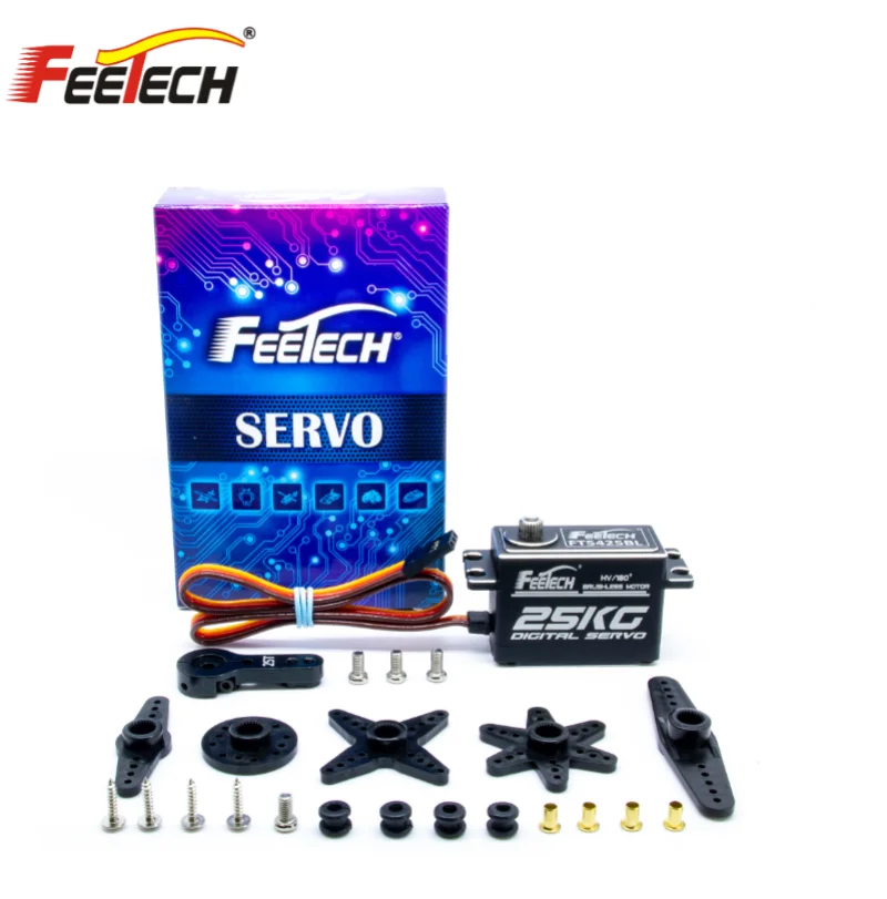 الانظار المنخفض 25 كجم عزم دوران عالي الرقمية القياسية ميتال جير سيرفو ل RC HSP باجا 1/8/1/10 RC سيارة قارب هليكوبتر طائرة روبوت