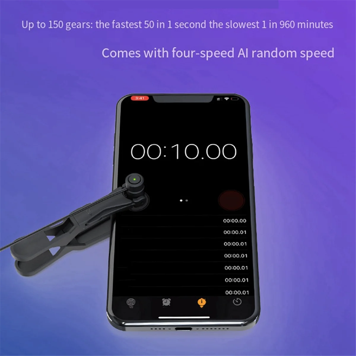 The New Mobile Phone Screen Clicker Device Live Broadcast Fast Praise Automatic Loop Connecting Device Point Device Universal A