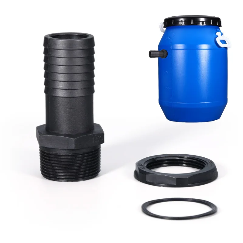 1-ホースバーブフィッティング-5-個入りパッケージ-コネクタの十分な供給-非腐食性用途-耐久性のあるポリプロピレン構造