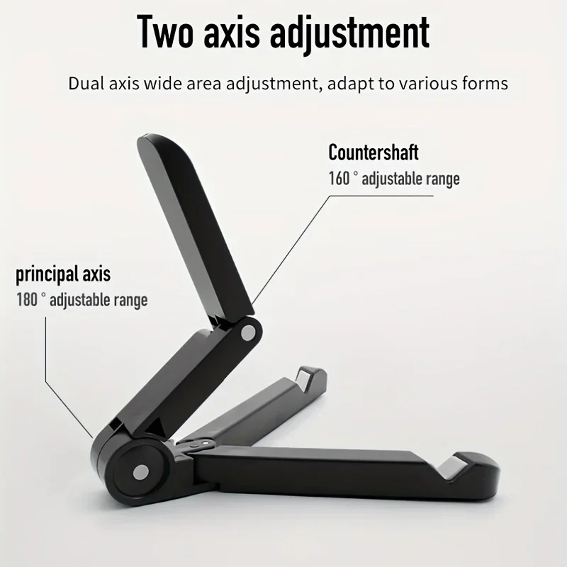 Rotating Tablet Mobile Phone Stand Secure Desktop Holder for iPhone iPad Xiaomi Samsung Desk Foldable Durable Laptop Bracket