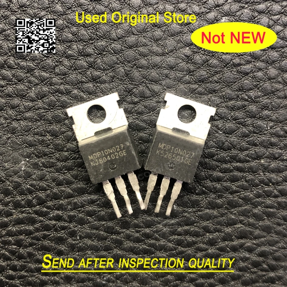 Used 10pcs/lot MDP10N027 10N027 120A 100V TO-220 N-channel Trench MOSFET