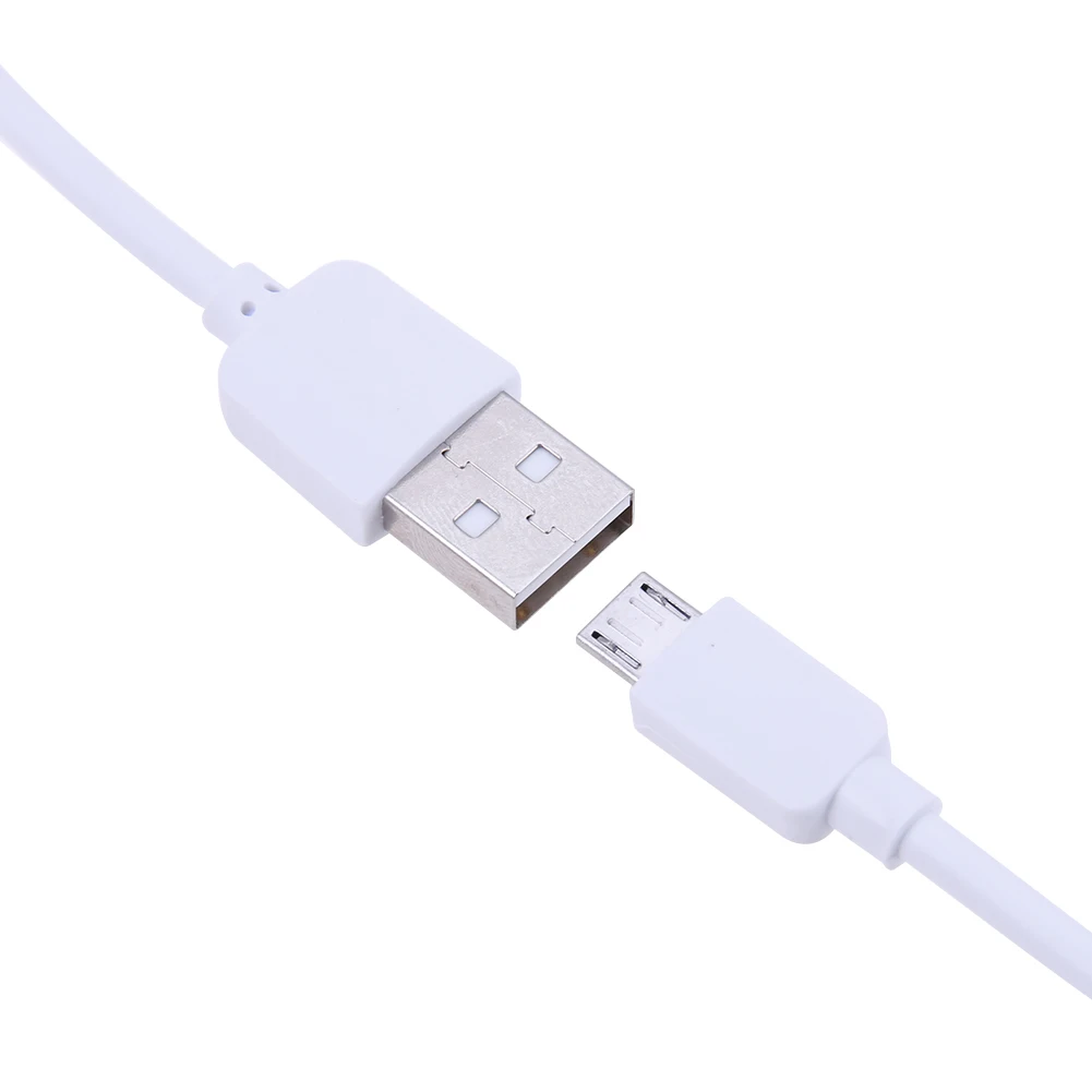 2M Micro USB Cable Universal USB Data Cord Wire High Speed White for Samsung Android