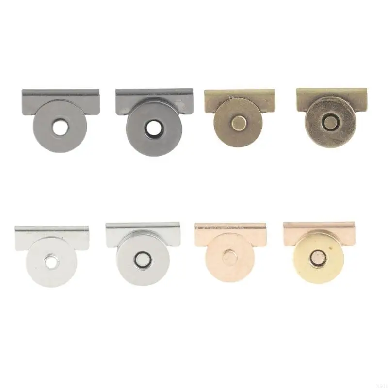 

10pcs Strong Snaps Bag Magnets Clasps For Handbags Zinc Alloy Perfect For Craft Enthusiasts And Bag Maker