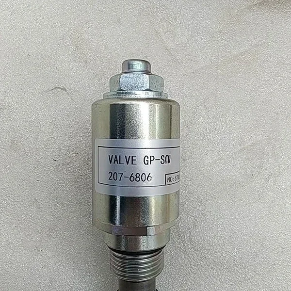 207-6806 Solenoid Valve Construction Machinery Parts CAT 966G 962G 950G 980G Excavator valve solenoid 2076806