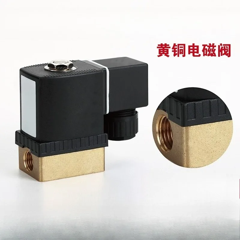 For 6013 Two-position Two-way Zero-pressure Starting Brass, Stainless Steel Solenoid Valve Electronic Accessories