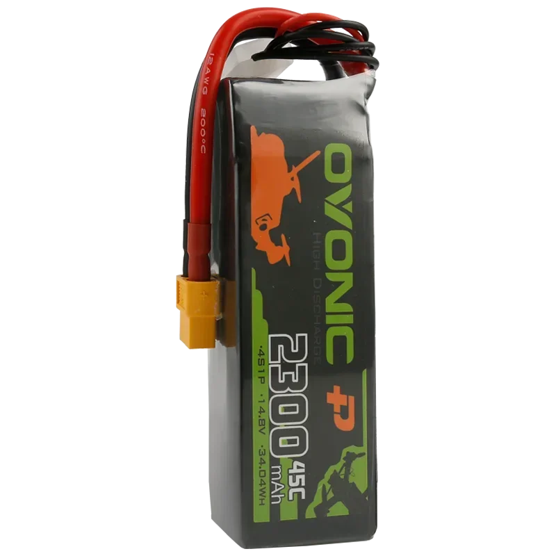 2PCS OVONIC 3S 4S 6S Lipo Battery 450 850mAh 1050mAh 1300mAh 1550mAh LiPo Battery Pack For FPV Helicopter Drone Boat Airplane