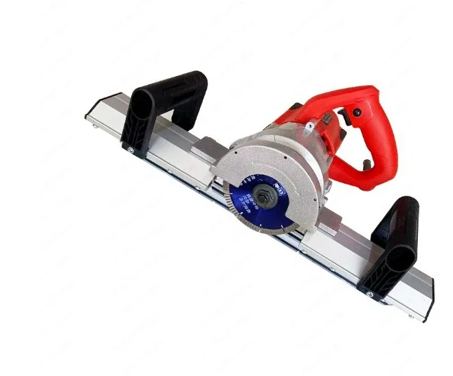 Electric Industrial Tile Chamfering Machine 43 Degree Bevel Chamfer Cutter 1800W Dust-free Corner Cutting