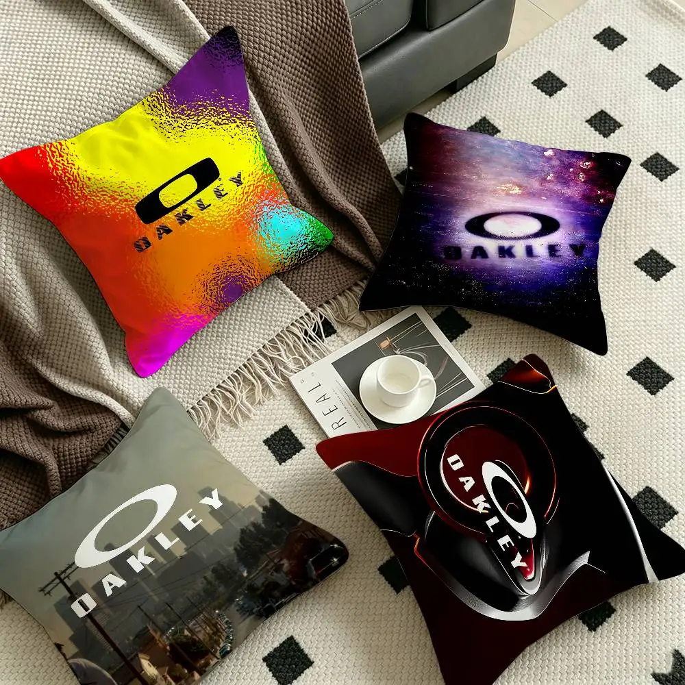 O-Oakleys Logo Personalized Pillow Dust Cover Bedroom Kids Party Decoration Pillowcase Birthday Children Gift