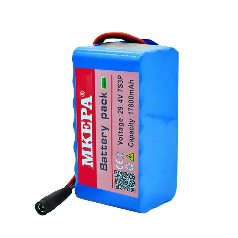 29.4V 17800mAh Li-ion Battery Pack, 8-Layer Protection with BMS for Electric Wheelchair