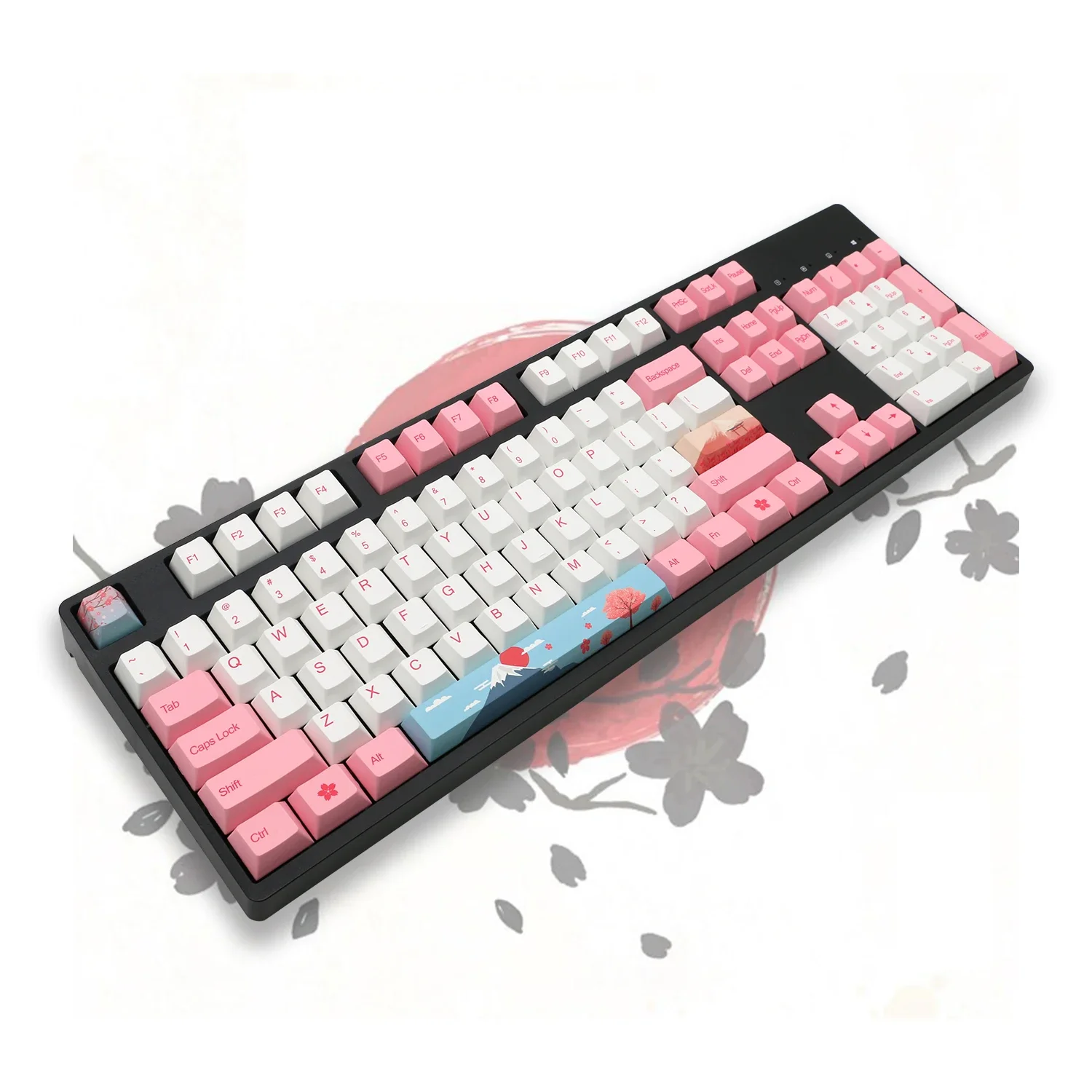 

Sakura Keycap PBT Sublimation Cherry Original Highly Pink CHERRY Support aako