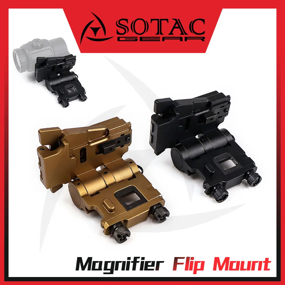 Image of SOTAC GEAR Metall Flip-To-Side Schnellverschluss-Halterung für G33 G43 Vergrößerungsglas