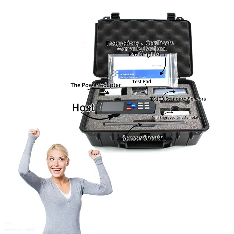 IPRE TR220 Handheld High-precision Digital Metal Surface Smoothness Meter Surface Profile Gauge Roughness Tester Meters