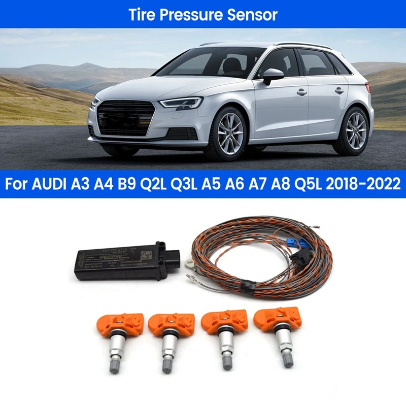 TPMS Tire Pressure Sensor Monitoring System 4M0907273B 5Q0907275F For  A3 A4 B9 Q2L Q3L A5 A6 A7 A8 Q5L 2018-2022 Parts