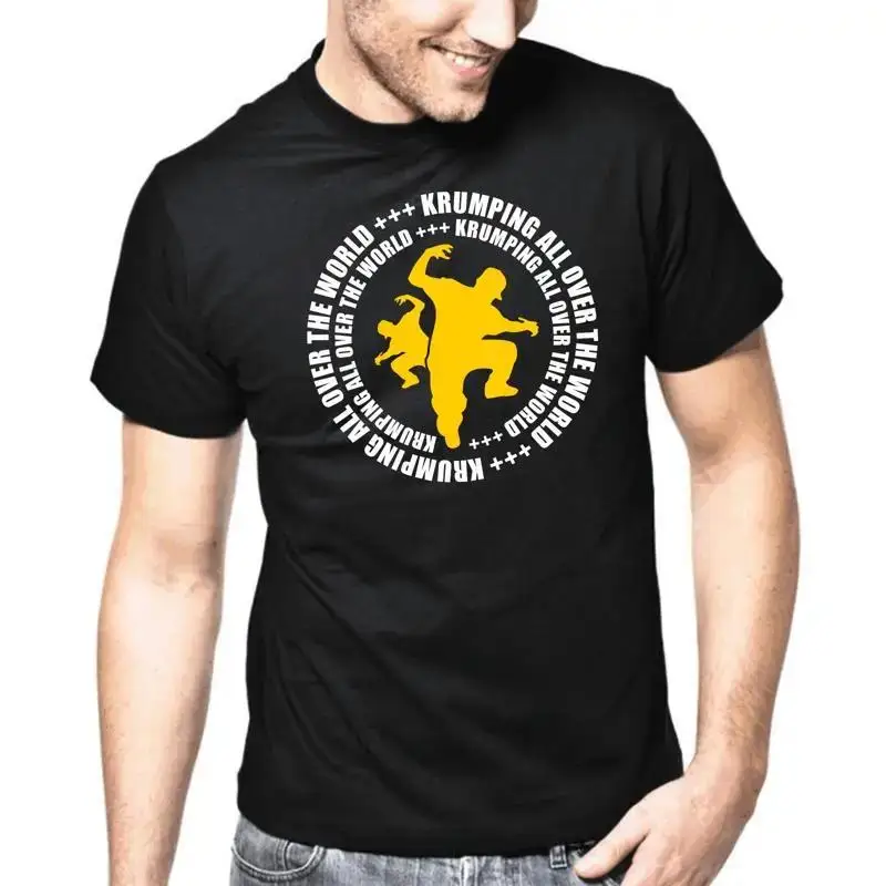 Krumping all over the world Club Krump Dance Music Sayings Gift T Shirt