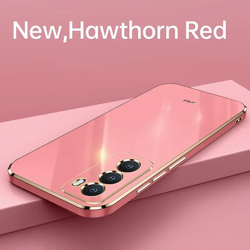 Для OPPO Reno 12 5G Международная версия чехол Высокое качество Мягкий ТПУ Защитный чехол для камеры от отпечатков пальцев
