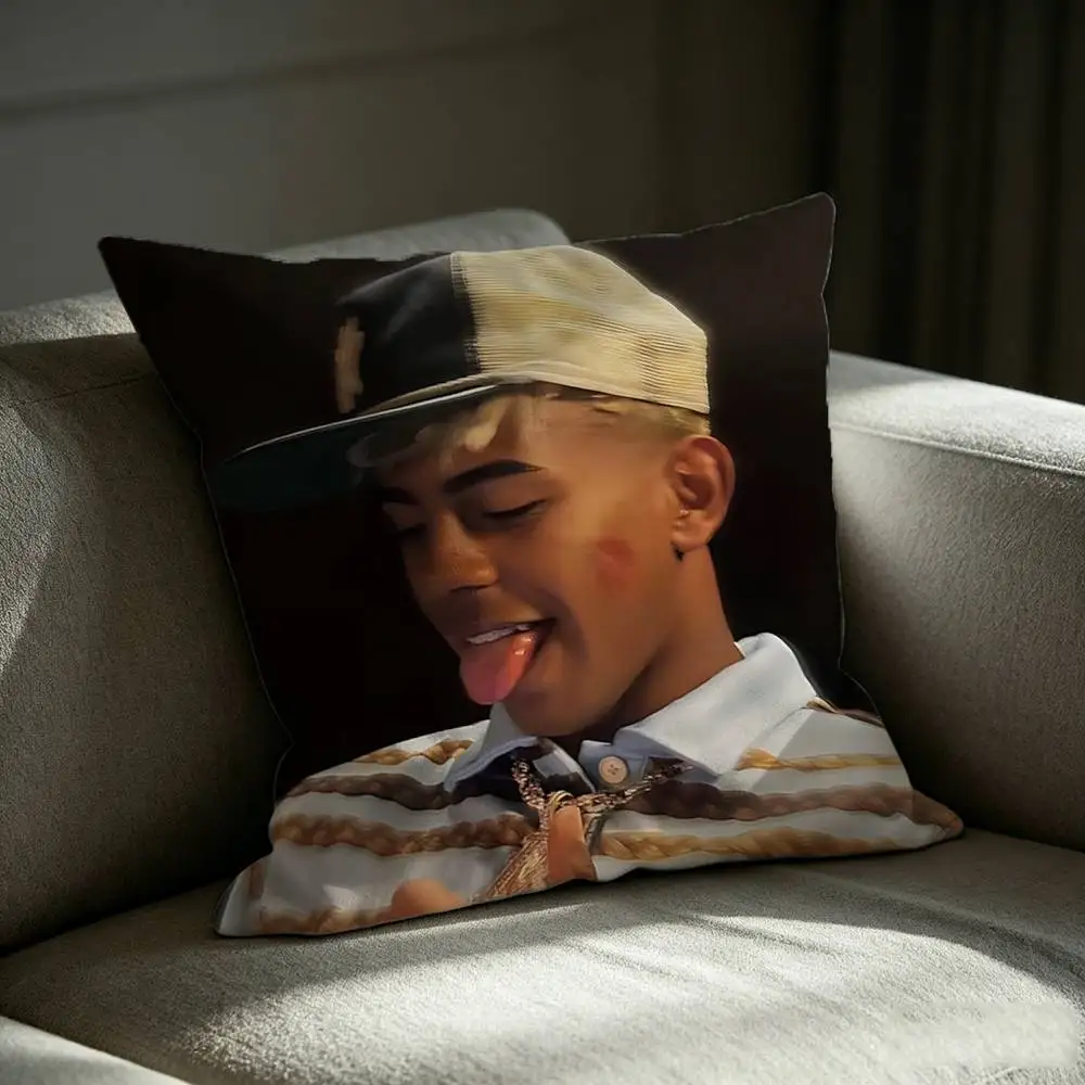 Star-boy L-Lamine 10 Spain Y-Yamal Square Sofa Pillow Cover Solid Color Living Room Home Decor Cushion Case 2