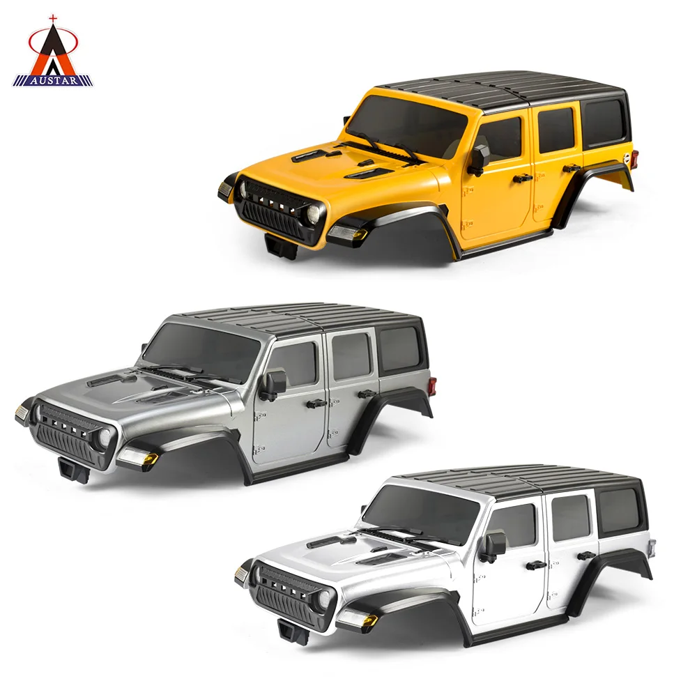 

AUSTAR RC Car Shell 1:18 Автомобильный корпус Моделирование жесткого кузова Пикап Корпус для 1/18 RC Гусеничный автомобиль Обновление Запчасти