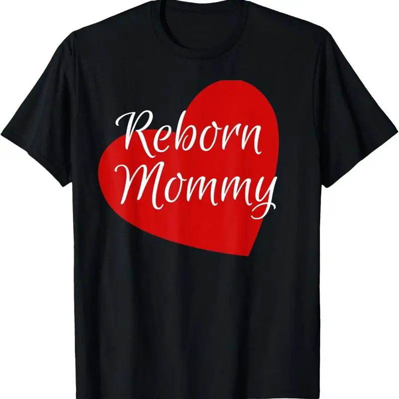 

Reborn Doll Mom Collectors Proud Mommy Heart T Shirt