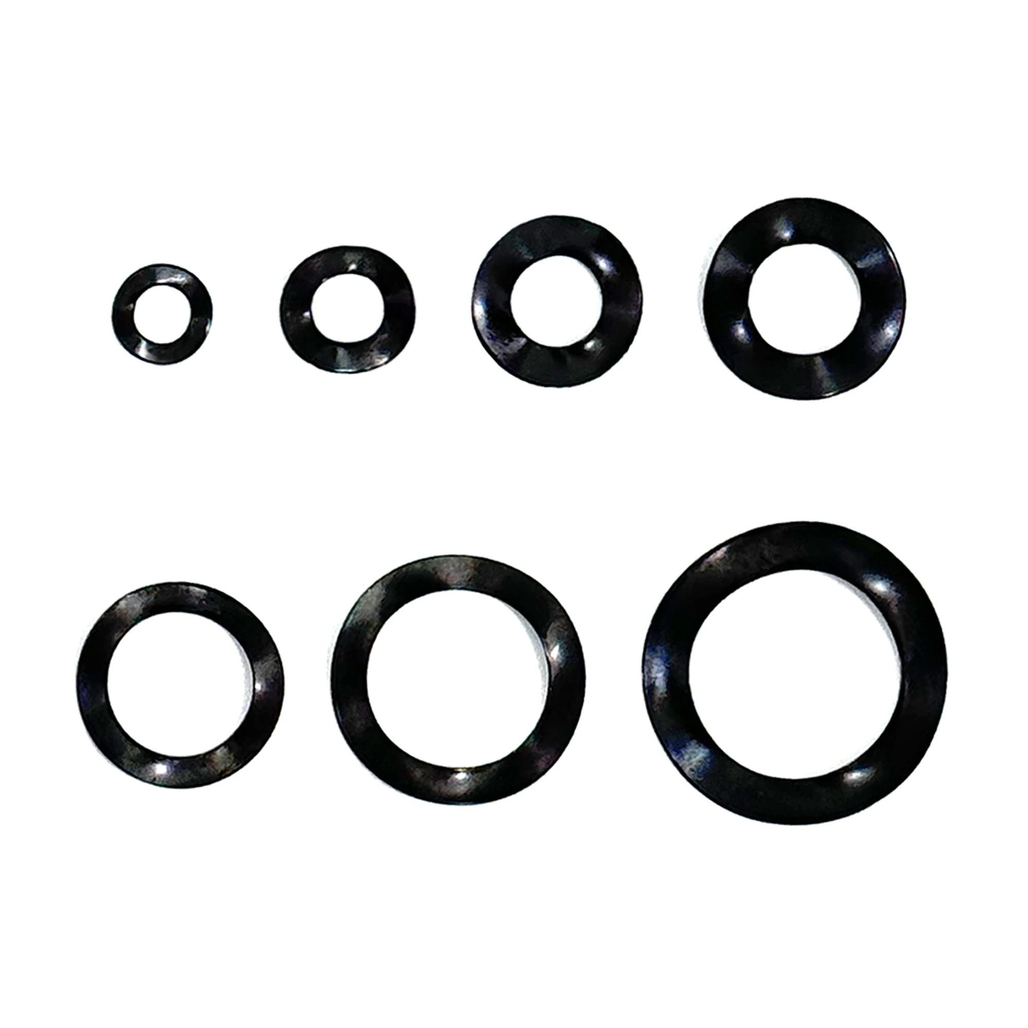 50/100pcs M3-M12 Spring Wave Washer Gasket M3 M4 M5 M6 M8 M10 M12 Metric System Fasteners Tools Repair Accessories Washer
