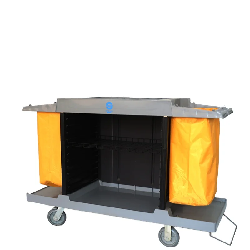 Hot Selling Product Multifunctional Cleaning Janitor Trolley Cart