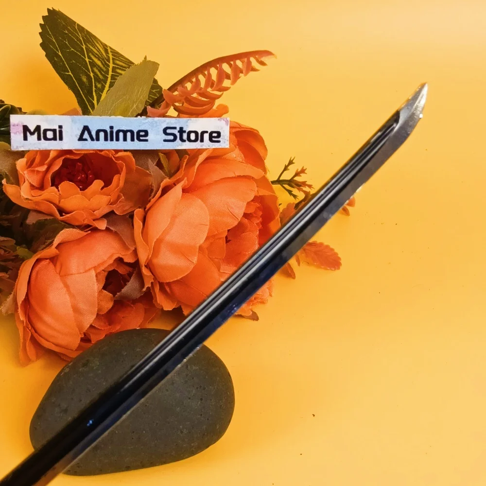 9.4in رورونوا زورو كاتانا ثلاث قطع سيف نينجا شفرة سكين صابر أنيمي المعادن زورو سيف كاتانا الياباني الصغير لعبة غير حادة هدية