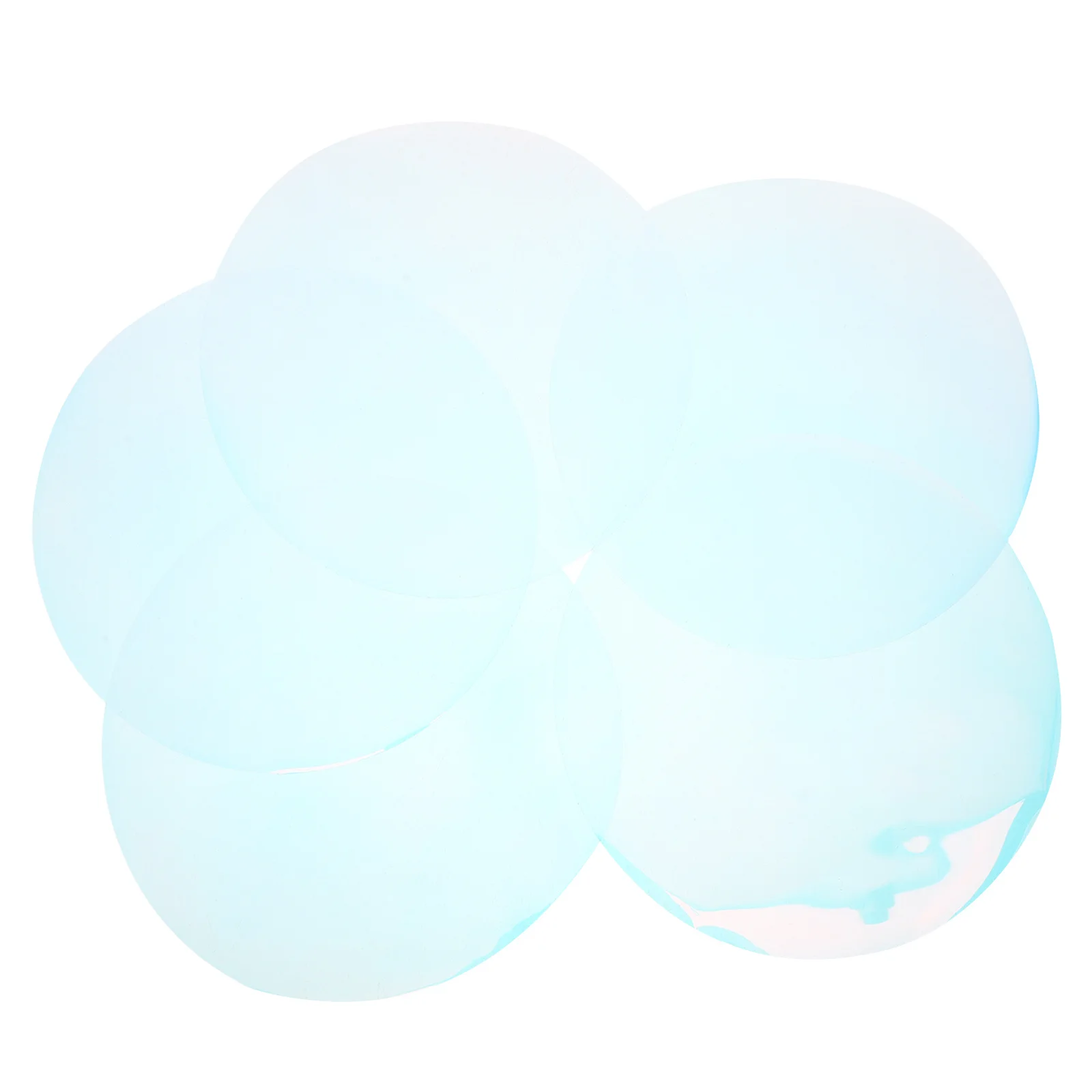 

5Pcs Warm Light Film 15Cm Round Light Diffuser Film for Lamp Bulb Overlay Cozy Ambience Festival Wedding DIY Craft Lighting