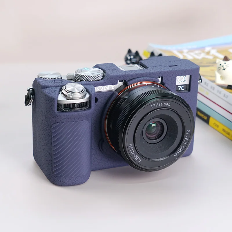 حافظة من السيليكون الناعم لكاميرا سوني a7cii a7cr ، قاعدة حماية كاملة ، مقاومة للماء ، حذاء ساخن alpha7c mark ii alpha7r