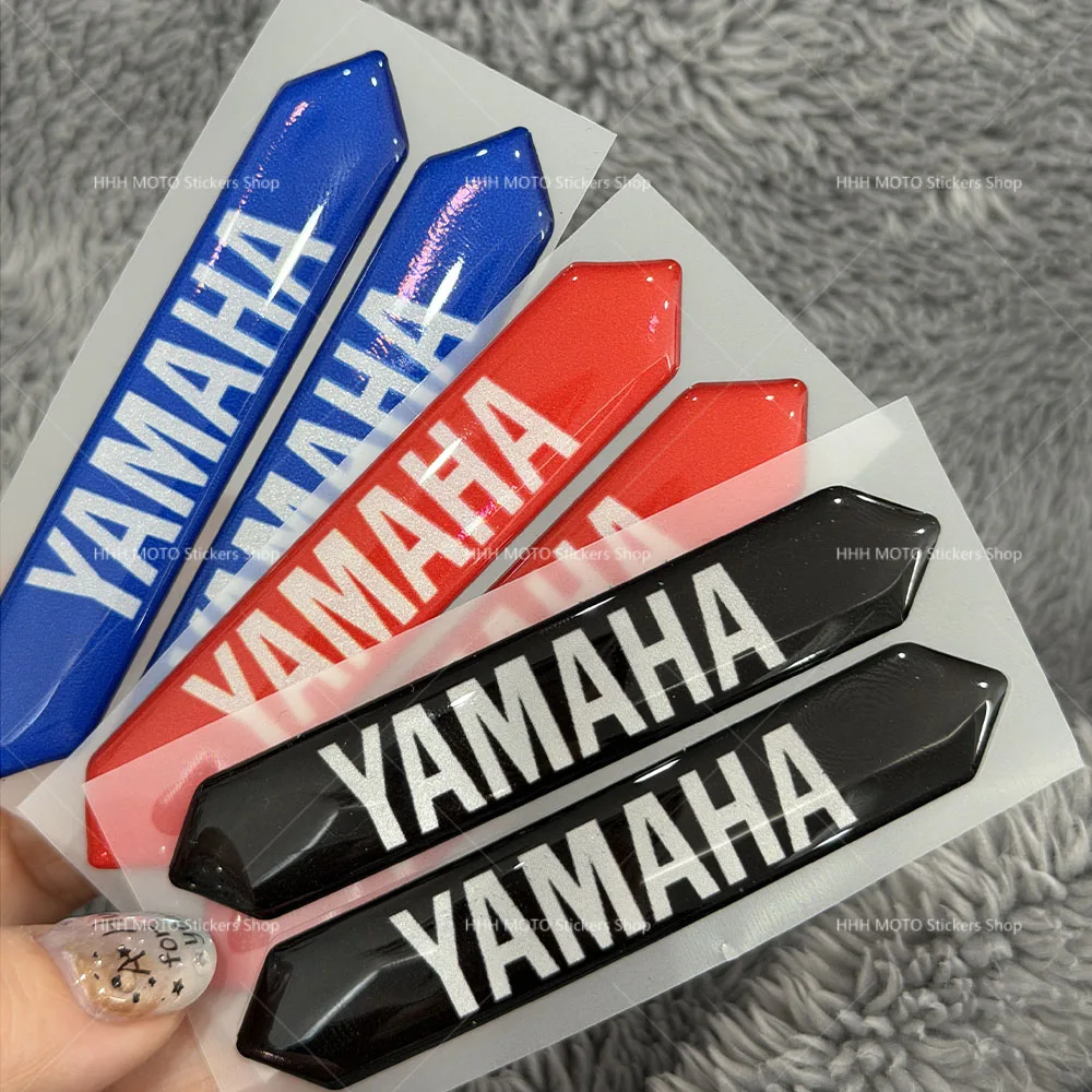 3D Three Colour Decal Stickers Moto Racing Team Motorcycle Sticker Case for Yamaha R1 R6 Xmax Nmax Tmax YZF-R Accessories