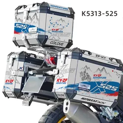 Reflective Motorcycle Sticker Decal Side Case Box Stickers For Colove ZF-KY 525X 500X KY-ZF 500 525 X ADVENTURE Accessories
