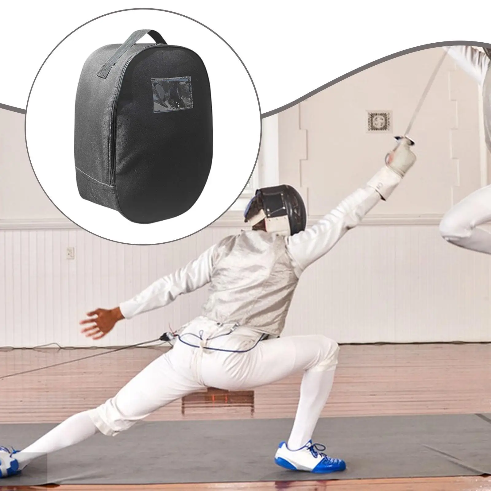 

Fencing Epee Foil Storage Bag Handbag Waterproof Dustproof Wear Resistant Equipment Durability Carry Bag Protection
