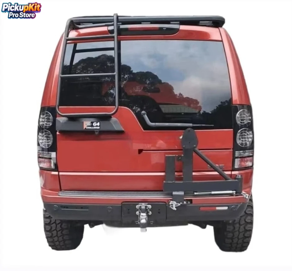 

Heavy-Duty Steel Rear Bumper Spare Tyre Bracket for Discovery LR3 LR4 L319