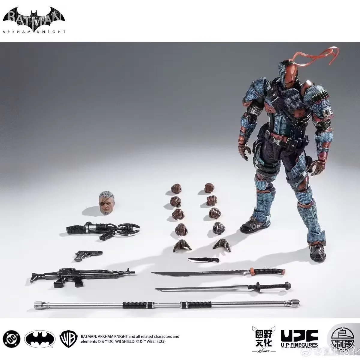 In Stock LPZZ 1/12 ROUNO CUEURE DC002 Deathstroke Arkham Knight