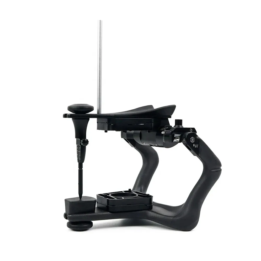 High Quality All Black /Blue Carbon Steel CR Articulator Dental Laboratories Fully-Adjustable Articuladors